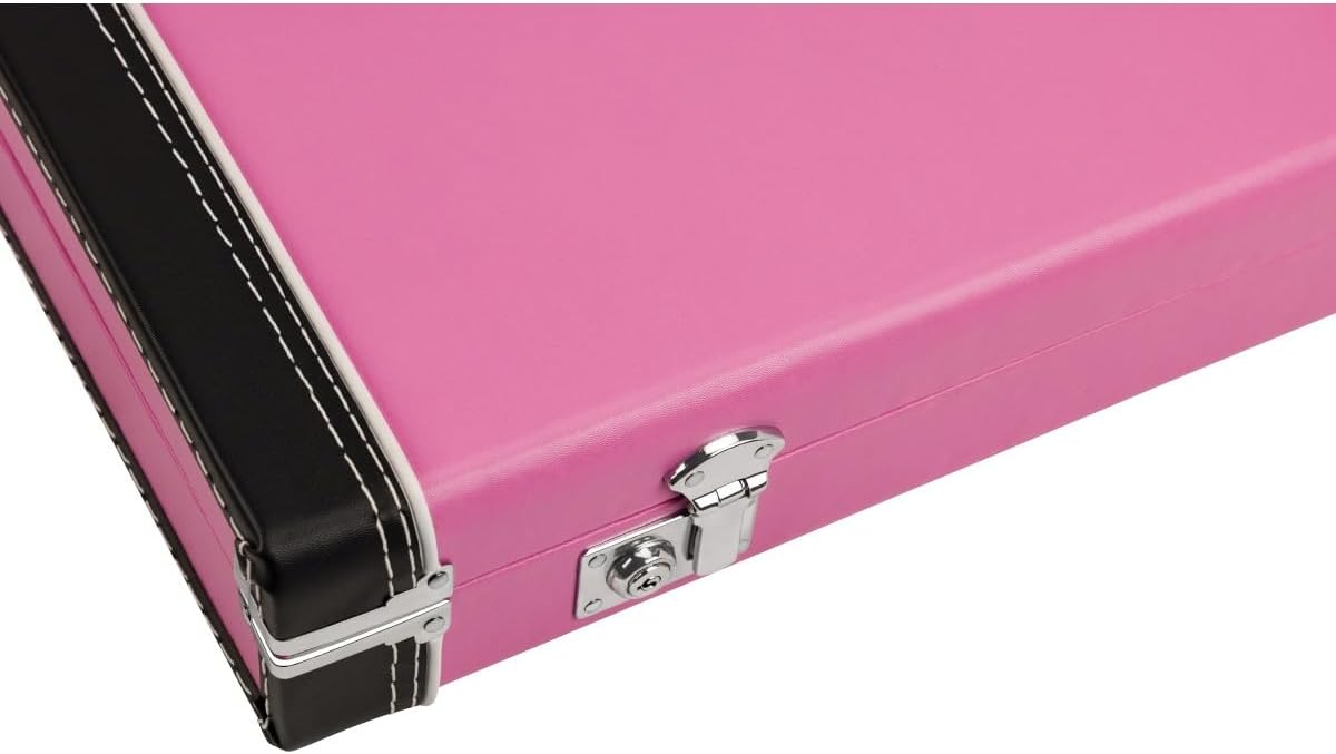 Joe Strummer Strat/Tele Case, Pink Leopard