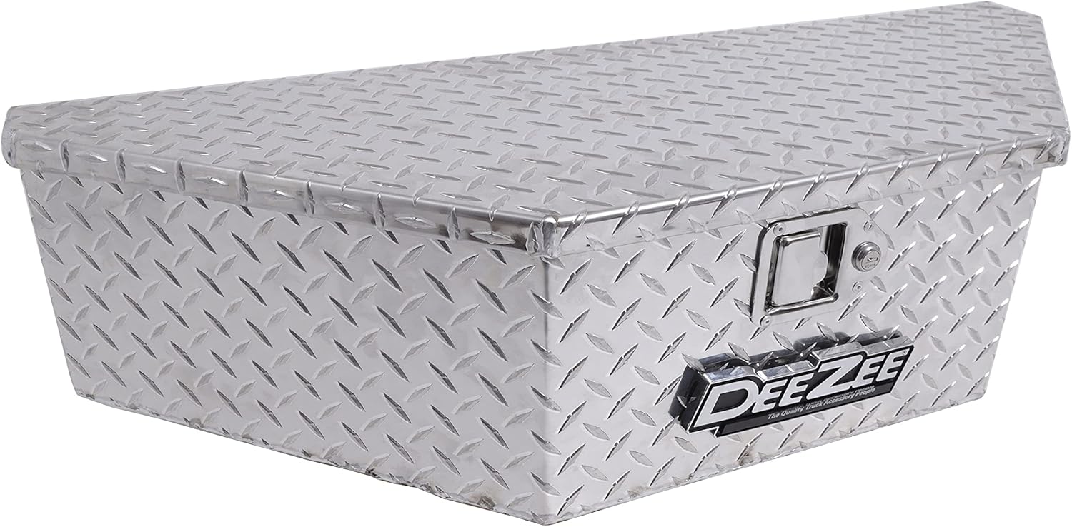 Dee Zee DZ92716 Brite-Tread 45 Degree Triangle Trailer Tool Box