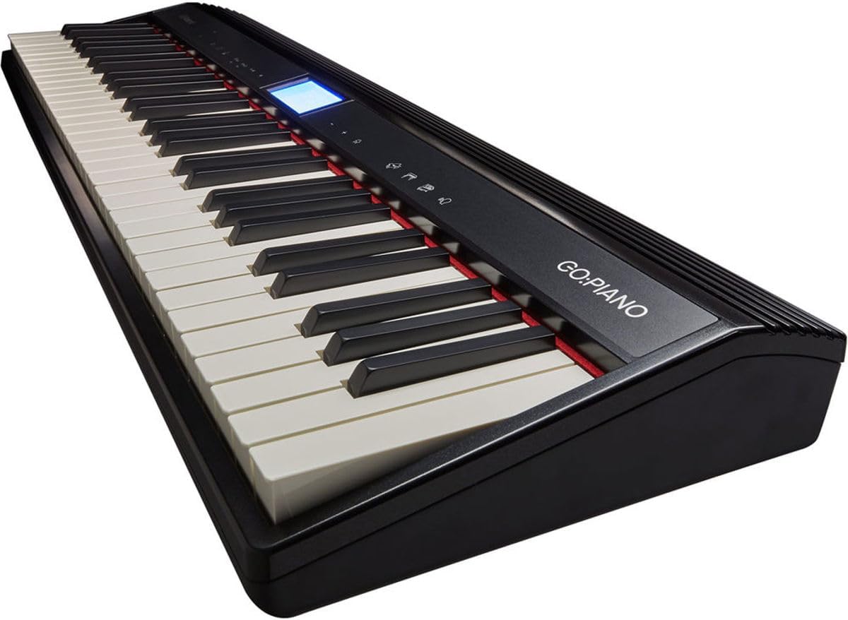 Roland GO:PIANO 61-Key Portable Digital Piano Keyboard with Onboard Bluetooth Speakers and Electronic Teaching (GO-61P)