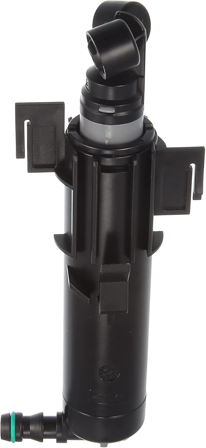 Front Left Headlight Washer Nozzle Sprayer Jet Fit for Audi A5 - Pack of 1 Black