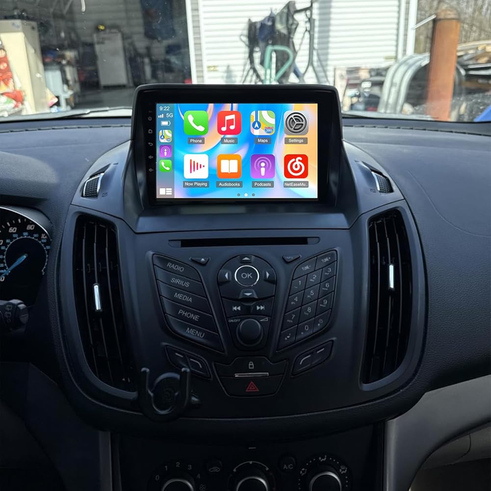 Car Radio Stereo Fit for Ford Escape 2013 2014 2015 2016 2017 2018 2019, 9