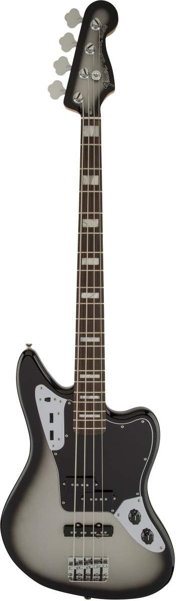Fender Troy Sanders Jaguar Bass, Silverburst, Rosewood Fingerboard
