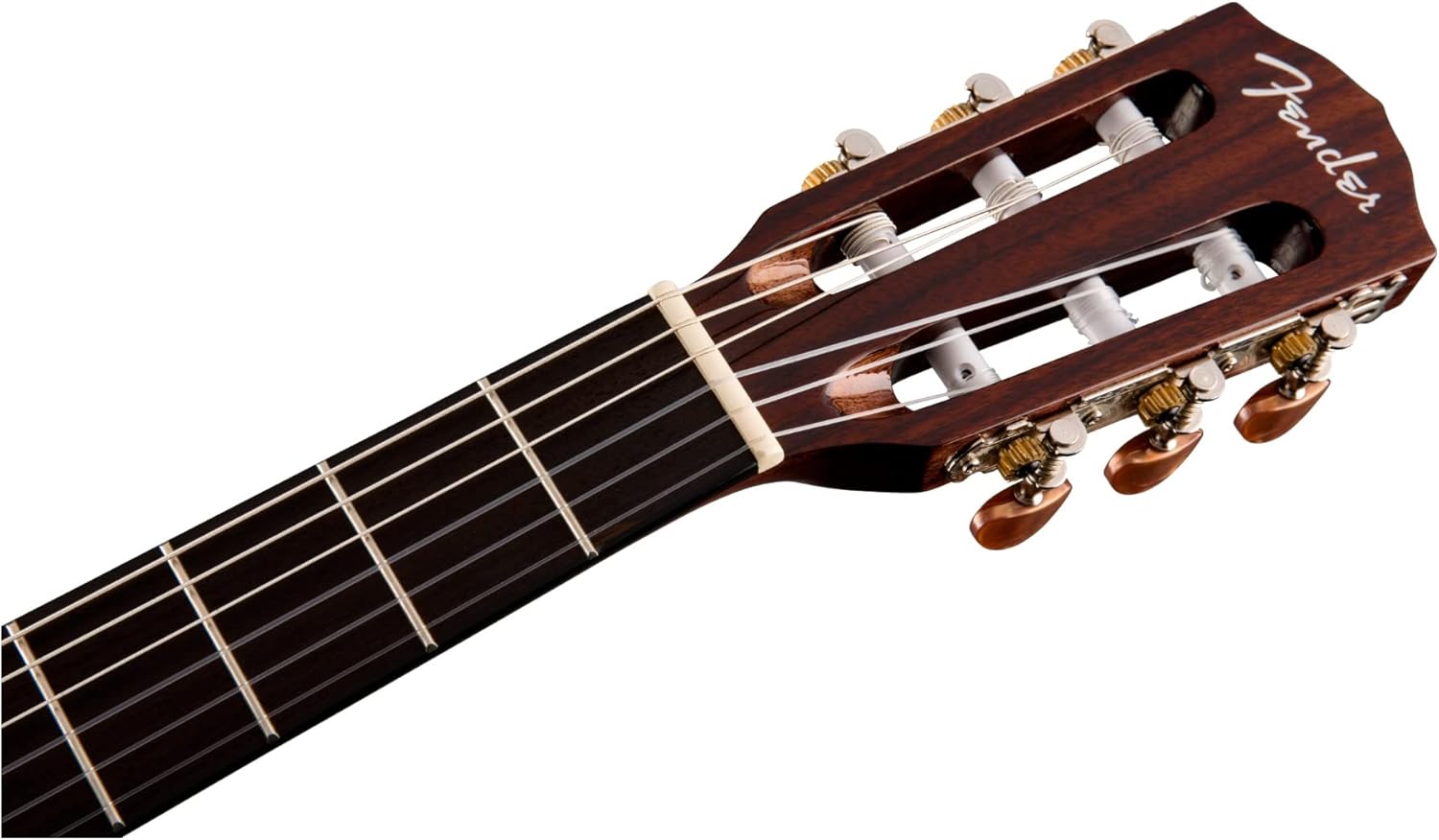 Fender CN-140SCE Thinline Concert Nylon String Acoustic Guitar, with 2-Year Warranty, Natural, with Case