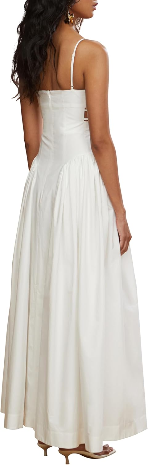 Amur Womens Aliza Midi Poplin Dress