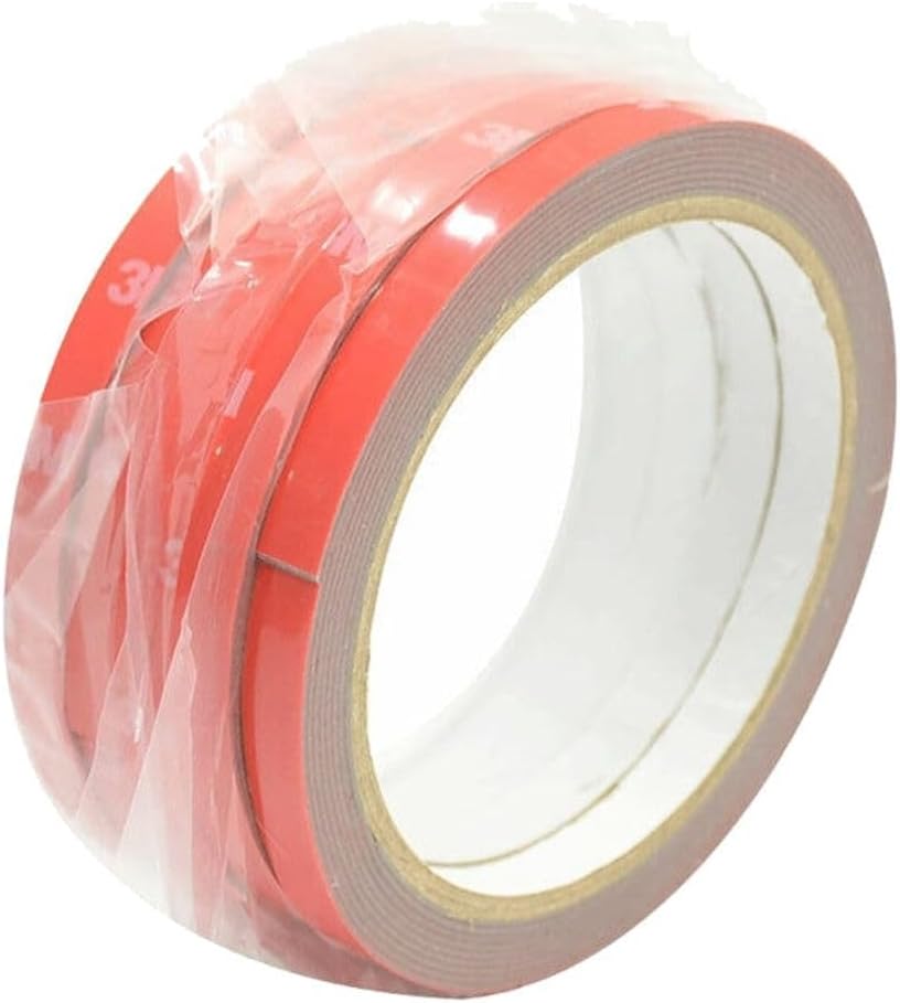 Double Sided Strong Adhesive Tape Acrylic Foam 90 Inch 0.3 Inch W 5X Rolls for VW,for Dodge,for Chrysler,for Audi,for Acura FZ-2-3M-90 Easy to install