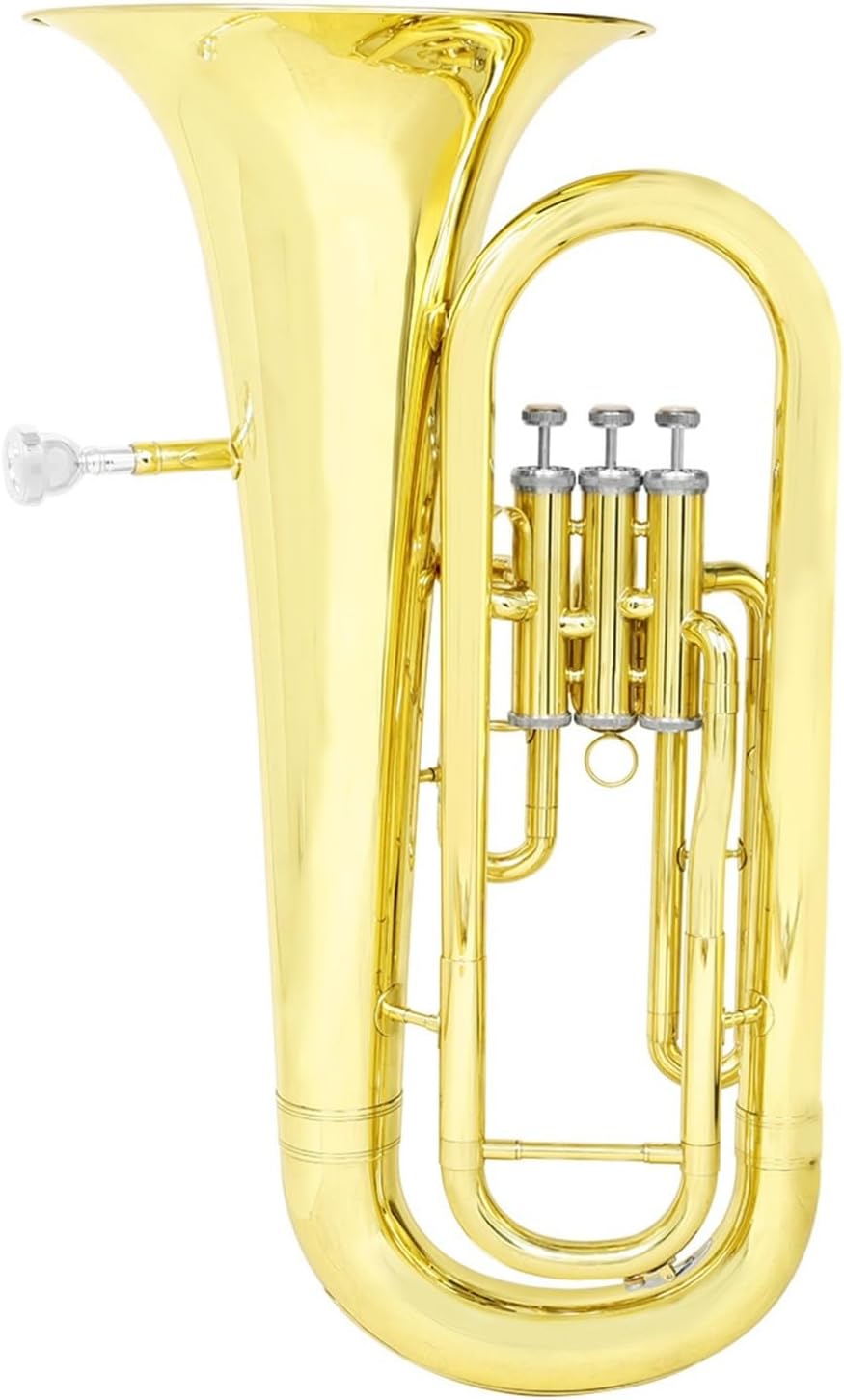 Phosphor Bronze Euphonium B Flat Brass Three Key Upright Professional Instrument Euphonium All-brass Instrument
