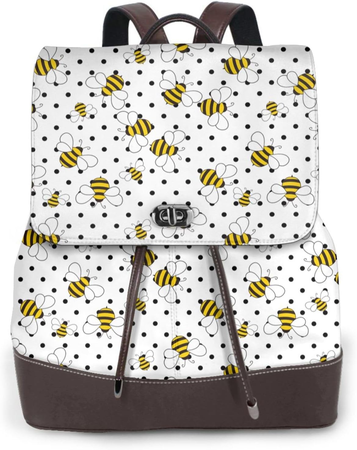 Small Wasp for Womens Backpack Purse Microfiber PU Anti-theft Large Fashion Designer Travel Bag Ladies Shoulder Bags