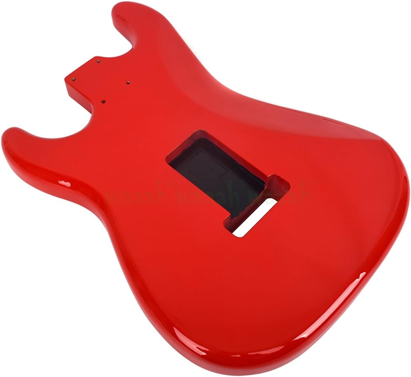 TSTS Alder Guitar Body SSS Pickup Route Crimson Color for ST DIY Guitars Guitar DIY Accessory
