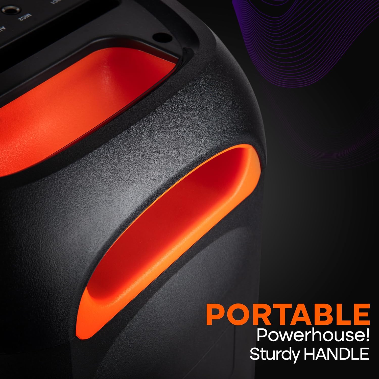 Pyle Audio Large Bluetooth Party Speaker with Bass - Big Speaker with True Wireless Stereo System - Enjoy Powerful Bass and Clear Treble - Party Bluetooth Speaker with Carry Bag - PPHP26BLBG- 160W