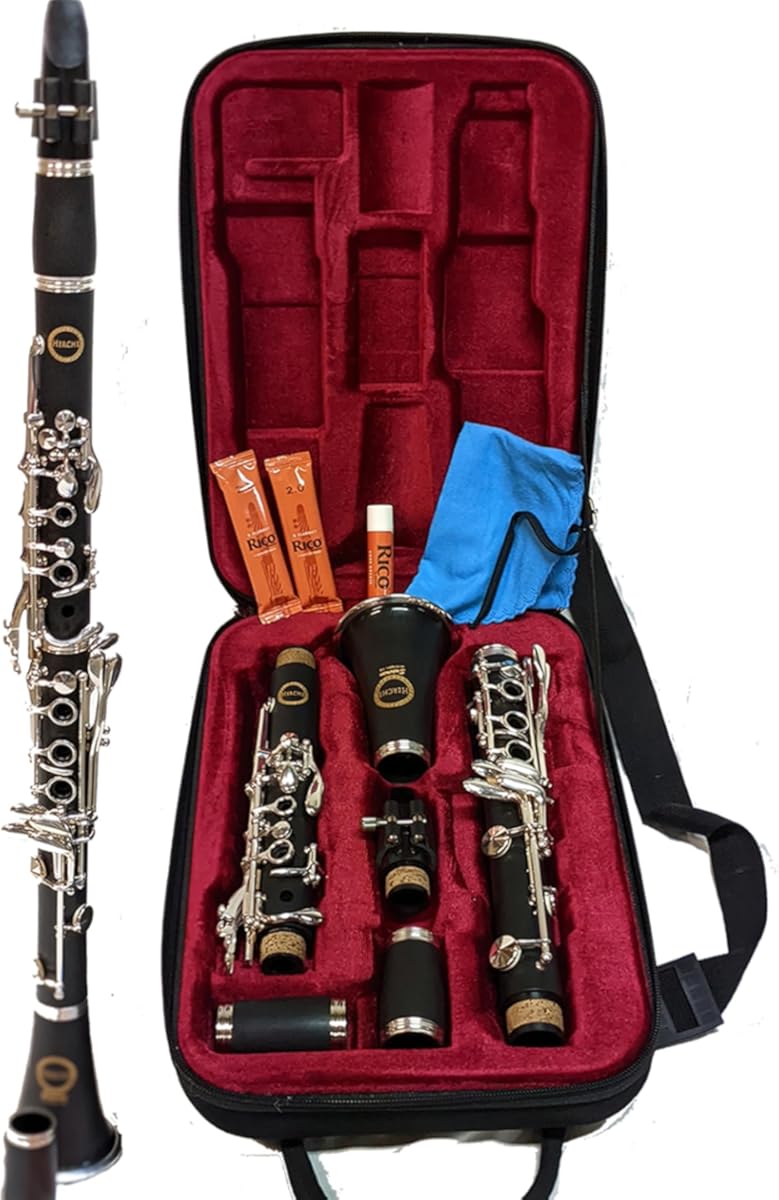Clarinet Bb Superior X5 - UPGRADED - Educator Approved - Intermediate - Free Service Plan