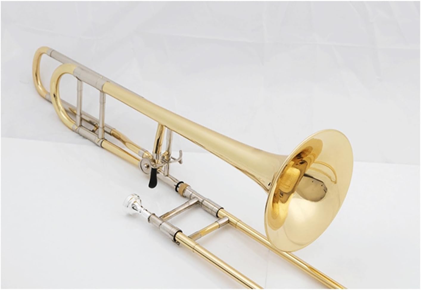 Trombone B flat tenor beginner professional brass instrument