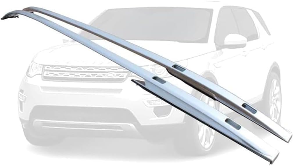 Car Roof Racks, for Land Rover Discovery Sport 2015-2016 Anti Theft Anti Rust Cross Bar Cargo Travel Baggag Transportrack, Auto Accessories,Silver