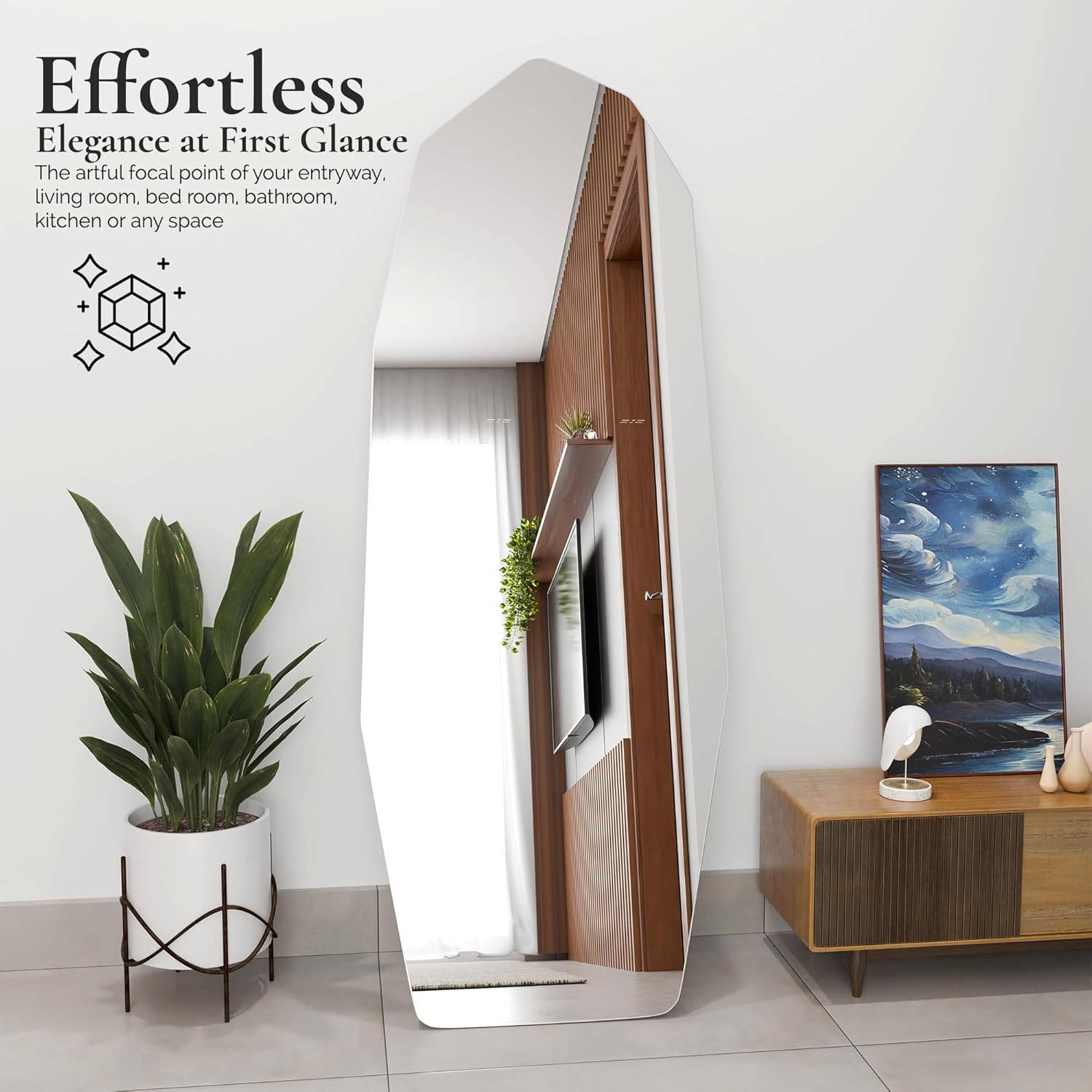 Full Length Mirror with Stand, 71