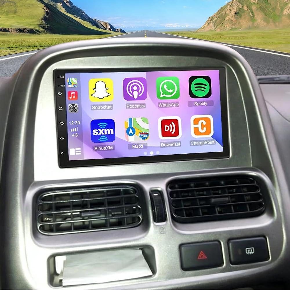 8+256G Car Stereo for Nissan NP300 2001-2011 with Wireless Carplay&Android Auto,7 Inch Android 15 Touchscreen Bluetooth Car Radio with GPS, WiFi, FM Radio,Backup Camera,SWC,MIC