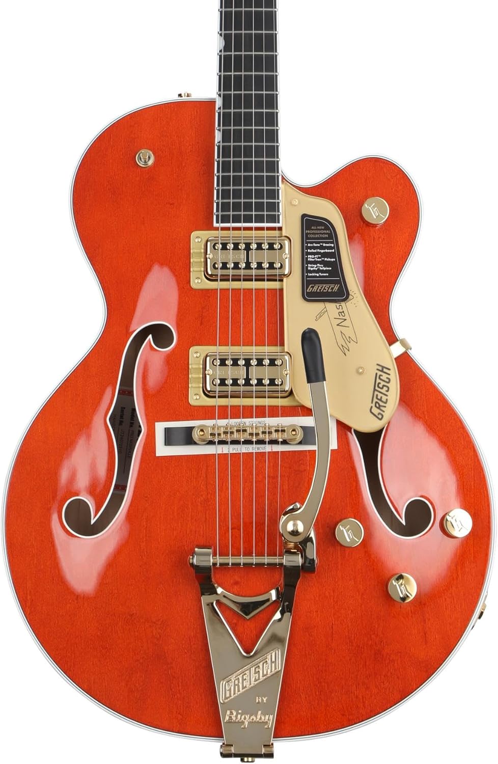 Gretsch Nashville Hollowbody Electric Guitar - Orange Stain