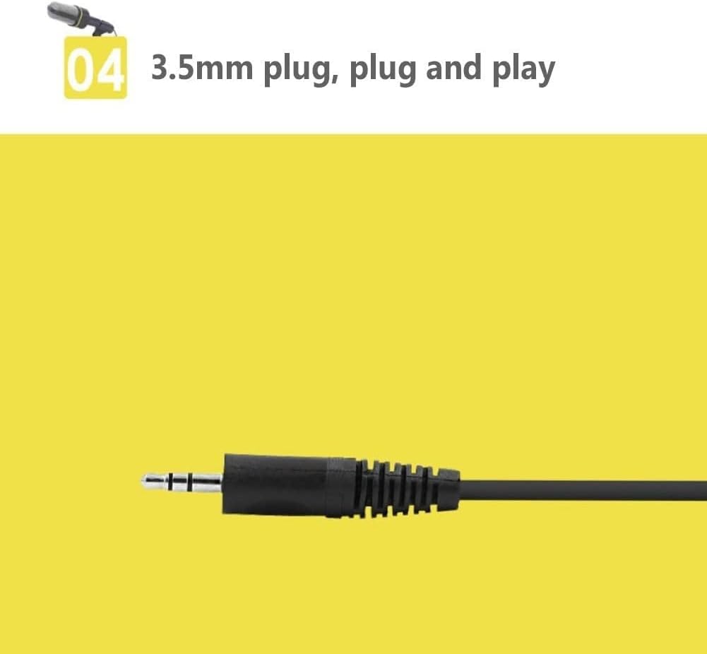 PC Microphone with Mic Stand, Professional 3.5mm Jack Recording Condenser Microphone Audio Broadcast Sound Recording Condenser Microphone