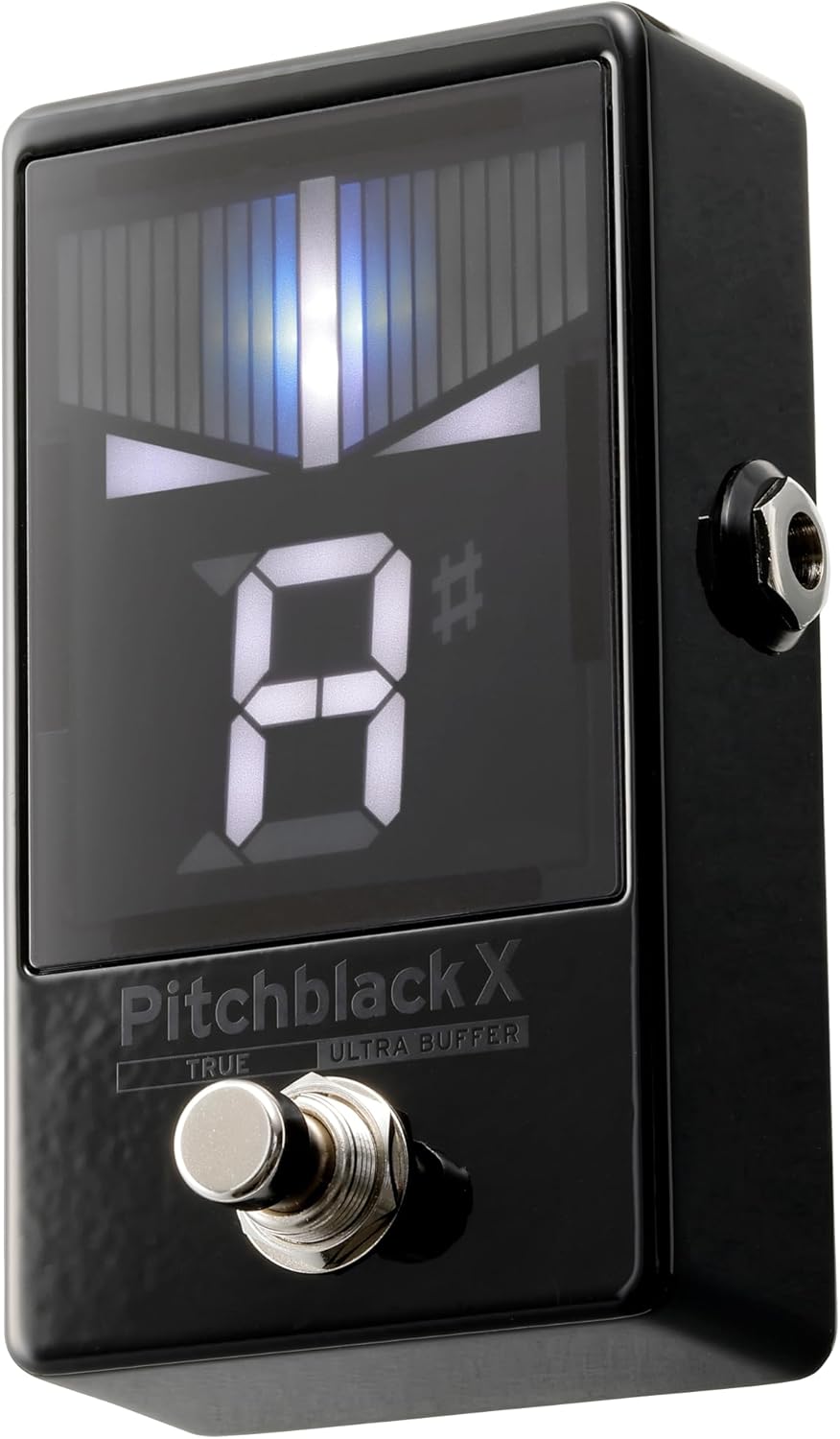 Korg Pitchblack X Chromatic Guitar Pedal Tuner w/ Four Display Modes and High Visibility Display (PBX)