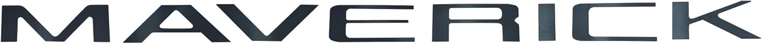 Putco Ford Maverick Tailgate Lettering Kit - Black Platinum - Fits Ford Maverick 2022-2026
