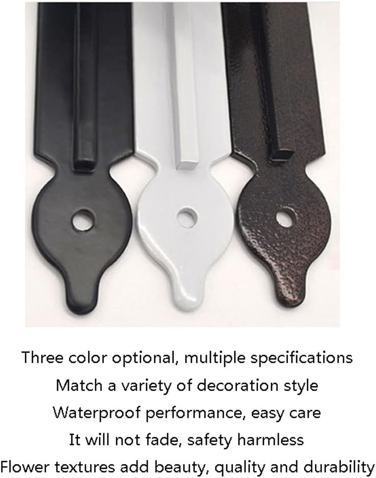 Cast Iron Multifunctional Shelf Bracket, Decorative Corner Bracket, Wall Mount Shelf Bracket, Right Angle Storage Tripod, DIY Bracket (Color : White, Size : 1) (White 1) (Red Copper 4)