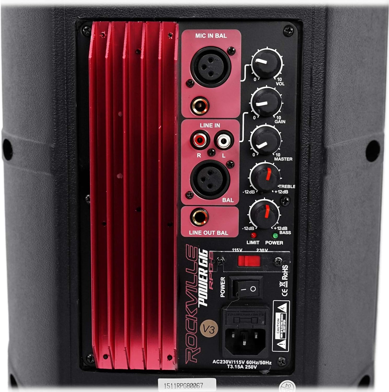 Rockville Karaoke System Bundle: RPG8 8