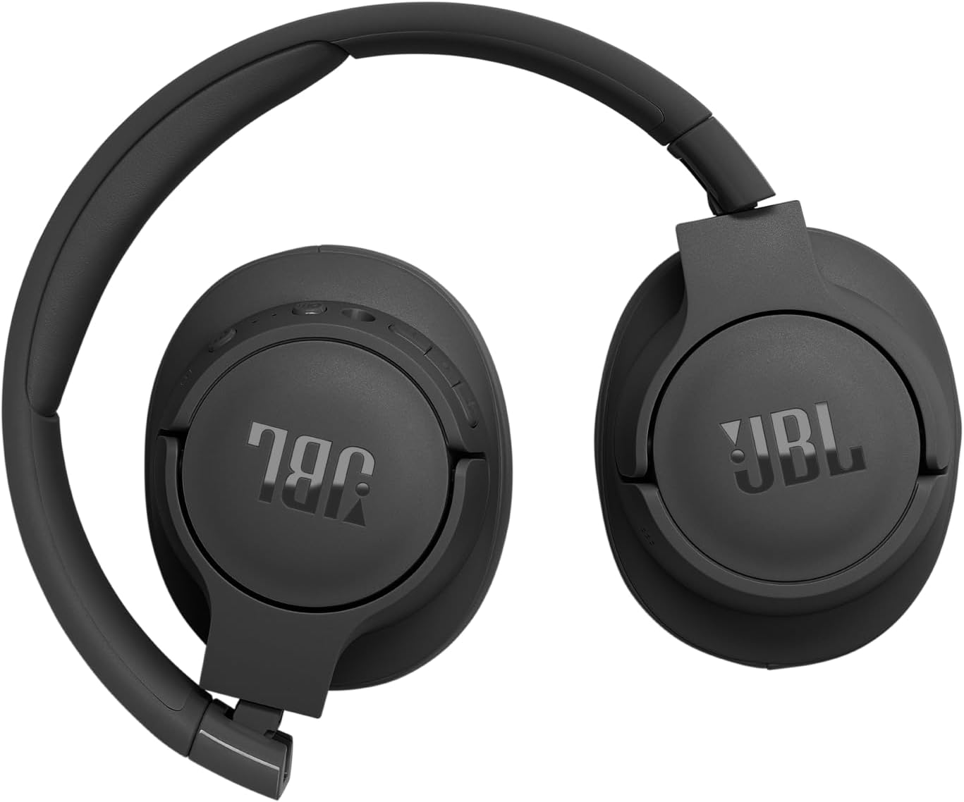 JBL Tune 770NC - Adaptive Noise Cancelling with Smart Ambient Wireless Over-Ear Headphones, Bluetooth 5.3, Up to 70H Battery Life with Speed Charge, Lightweight (Black) (Renewed)