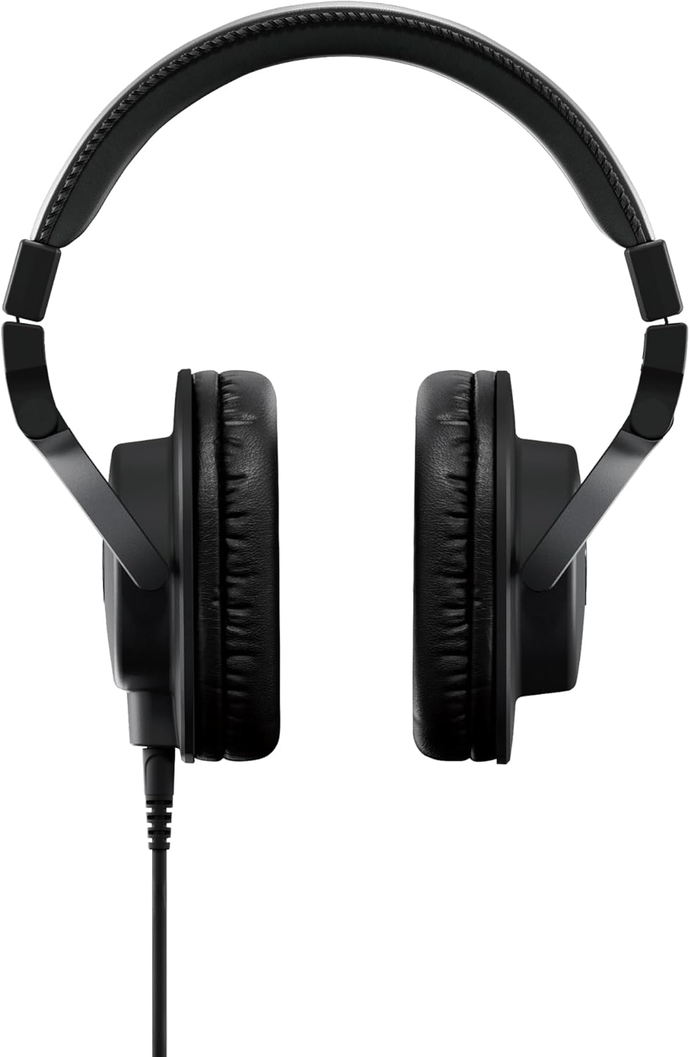 Yamaha HPH-MT5 Studio Headphones - Foldable Monitor Headphones with 3m Cable and 6.3mm Standard Stereo Adapter Plug, Black