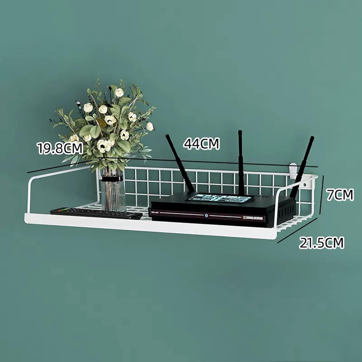 Wall Shelf Floating Shelf Wall mounted TV Shelf TV Stand TV Media Console DVD projector Set-top box Router Storage Shelf Utility Shelve Gaming Shelf Home Entertainment Center Wall Mount Corner Shelves