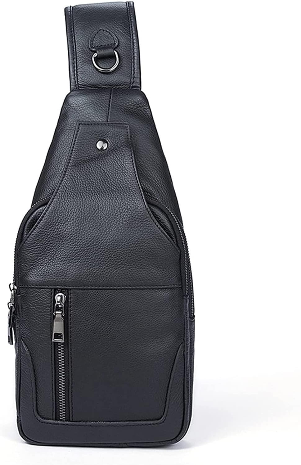 Anti Theft Chest Bag Vintage Leather Sling Crossbody Backpack Casual Shoulder Daypack bag