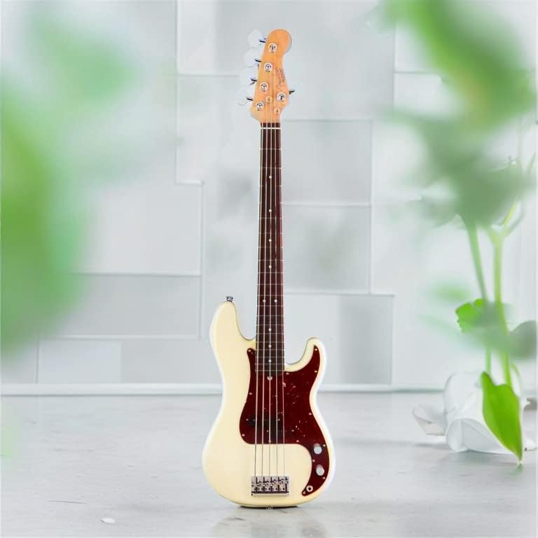 Fender American Professional II 5-String Precision Bass, Olympic White, Rosewood Fingerboard