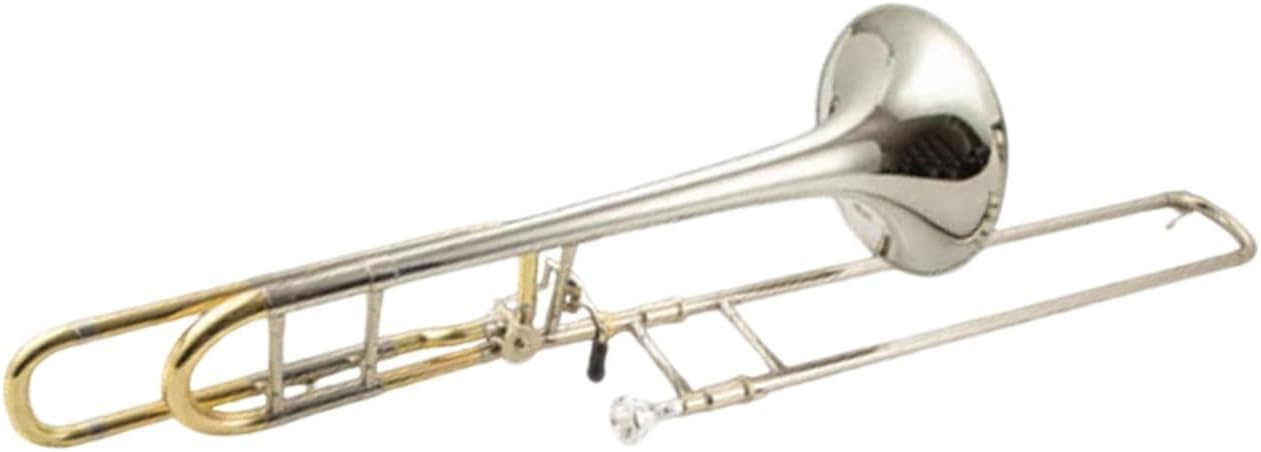 Adult Trombone Instrument B/F Tuning Professional Instrument Trombone With Gold Tongue Material(3)