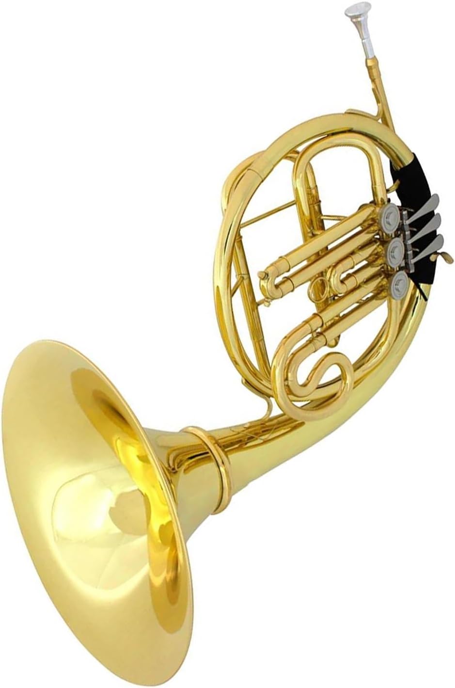 4 Key French Horn Bb French Horn 3 Key Brass Solid B Flat Gold Plated Box Professional Musical Instrument