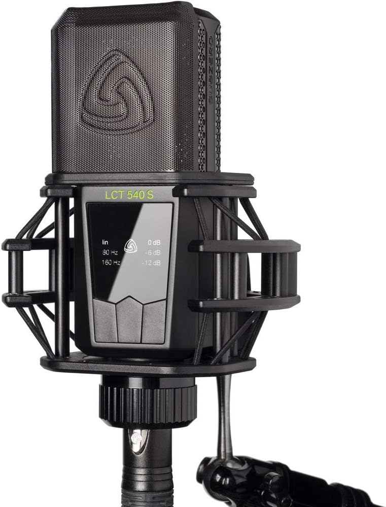 Lewitt LCT 540 Subzero Cardioid Condenser Microphone with Polsen HPC-A30 Studio Headphones & Pop Filter Bundle