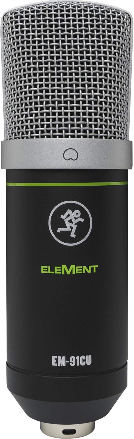 Audiosavings Bundle: Rockville R-TRACK Computer Recording Interface w/2 Mic-Pres Bundle with Mackie EM-91CU USB Podcast Microphone, Adjustable Microphone Boom Arm Mic Stand (3 Items)