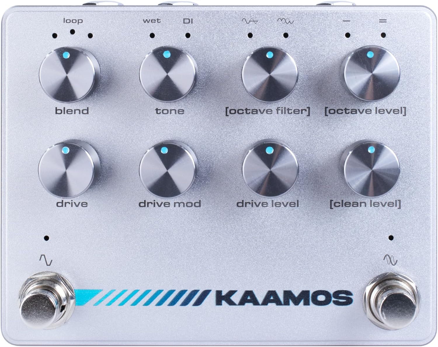 Darkglass Kaamos Distortion & Octaver Bass Guitar Pedal w/Sub-Octave Output, ¼