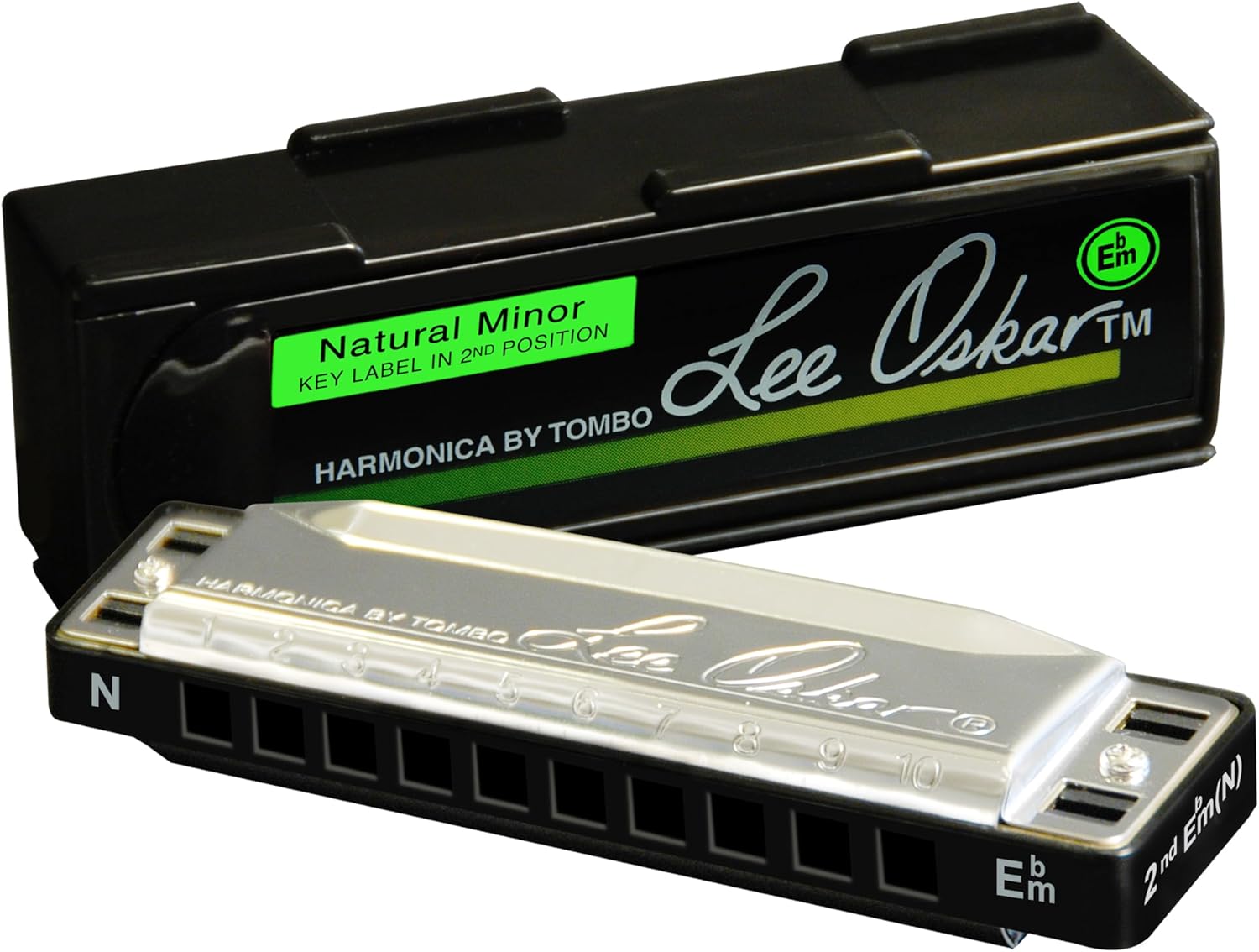 Lee Oskar Harmonic Minor Harmonica Key of Ebm (1910H-E-FLAT)