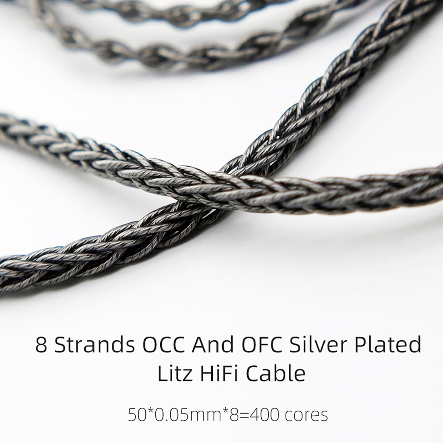 FAAEAL Headphone Cable, 6.5ft Silver-Plated Mixed XLR, Compatible with Audeze LCD Series, Meze Empyrean Elite, Kennerton Thror Vali