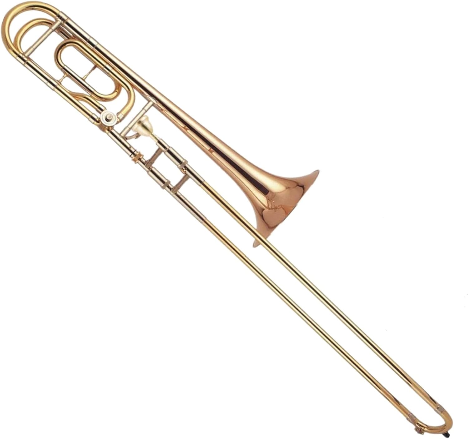 FLFL Student Trombone Cupronickel Slide Sleeve Phosphor Copper Bell Tenor Tuning Slide Trombone
