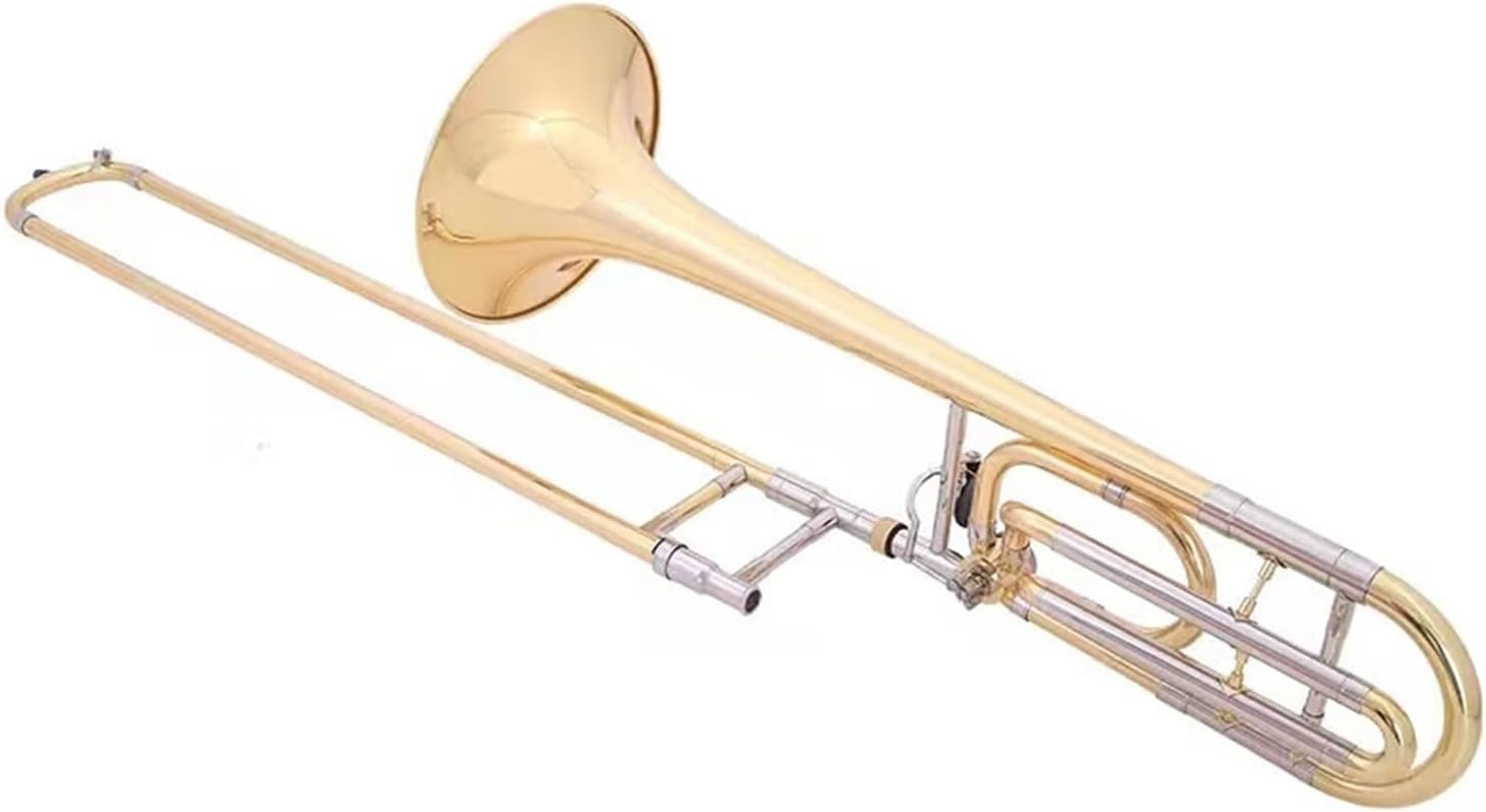 Tenor B flat trombone instrument brass material