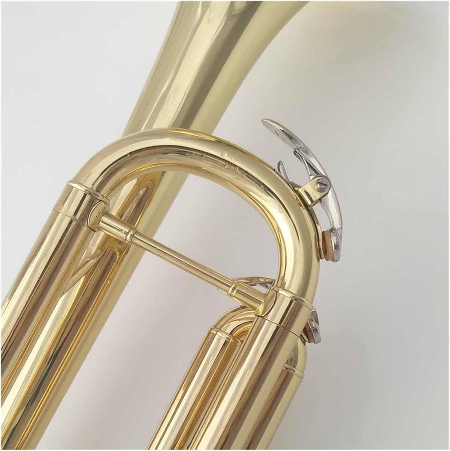 Electrophoresis Gold Standard Trumpet B-Flat Brass Instrument for Beginners to Play Trumpet Instrument Wind Instrument Professional Trumpet