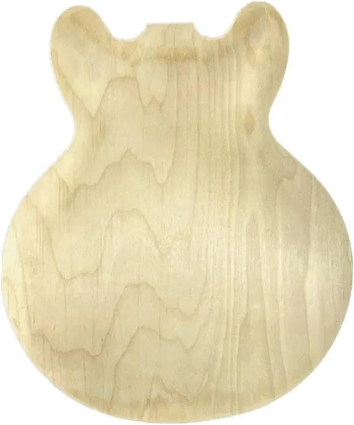 Guitar Body Guitar Replacement Parts Unfinished DIY Electric Guitar Semi-Finished Maple Body and Neck，ABS Guitar Binding Purfling Strip Body