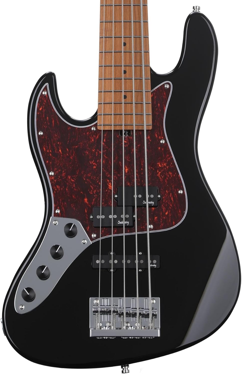 Sadowsky MetroExpress 21-fret Hybrid PJ 5-string Left-handed Bass - Black
