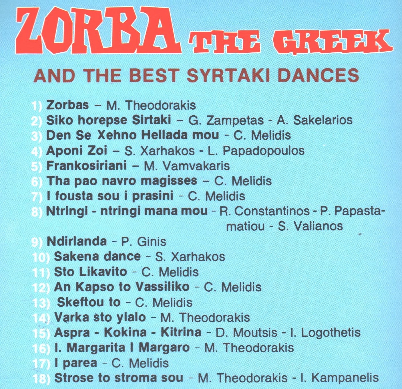 Zorba The Greek and the Best Syrtaki Dances