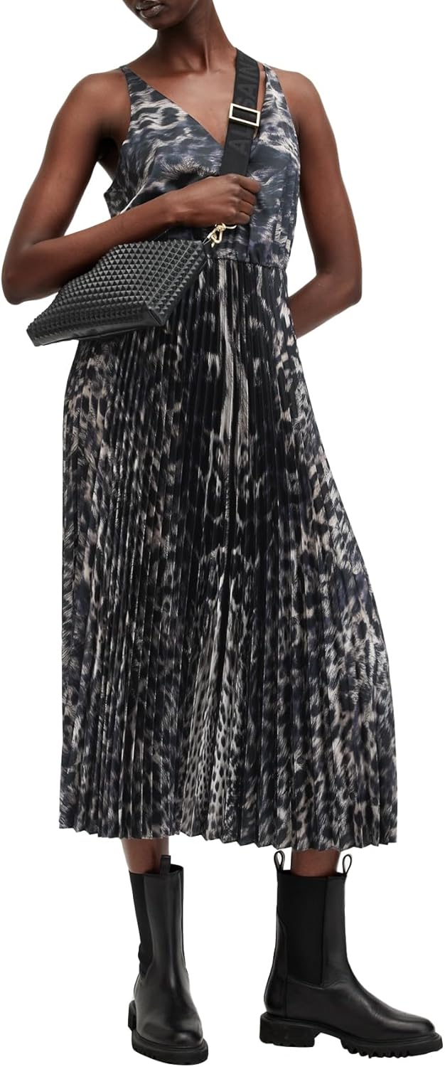 AllSaints Women's Jinx Pleated Dress