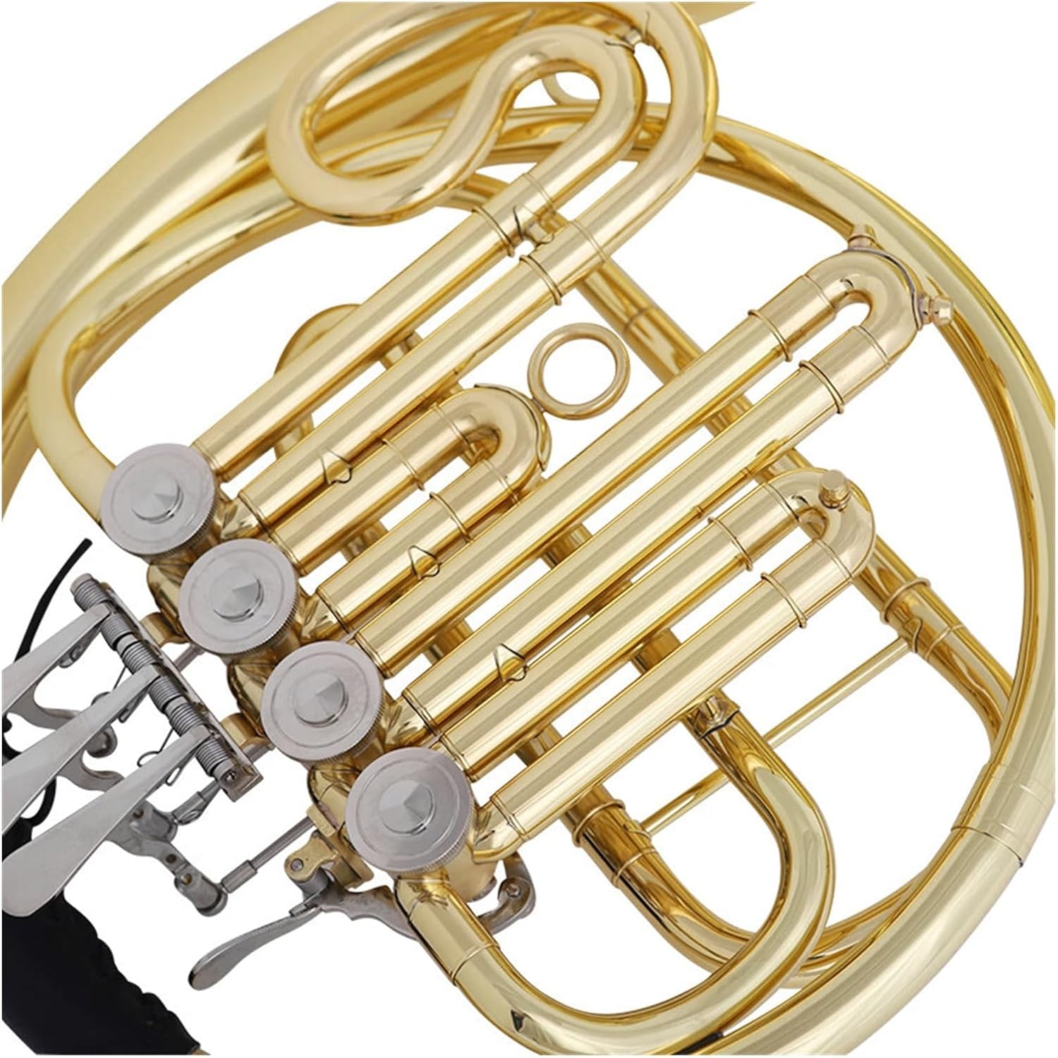 4 Key French Horn French Horn Instrument Four Key Single Row Playing B Flat Key Adult Beginners