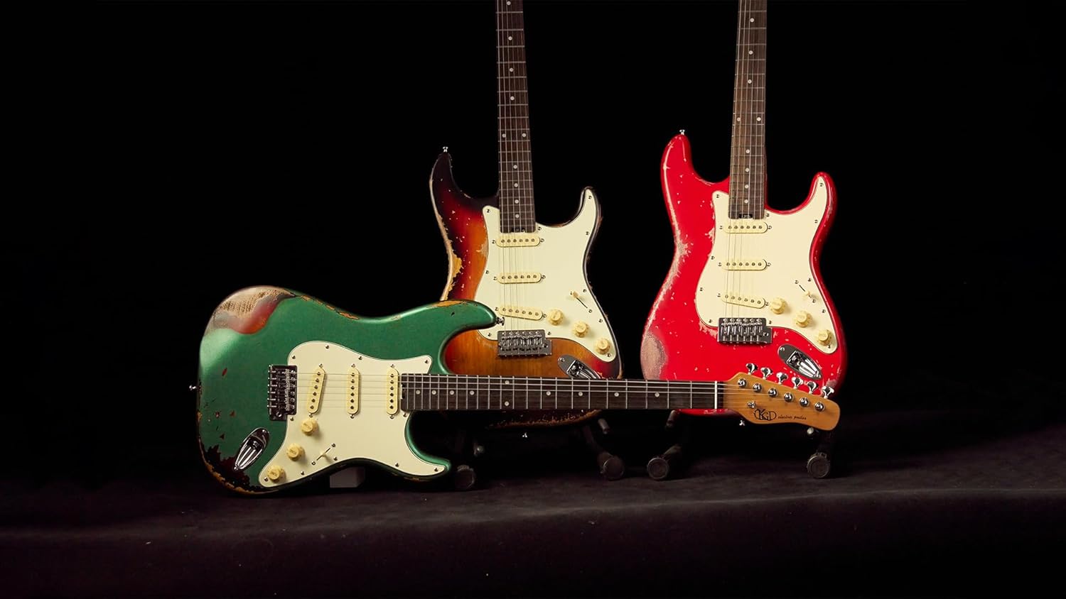 KGD Relic electric guitar and Relic TL electric guitar bundle merchandise