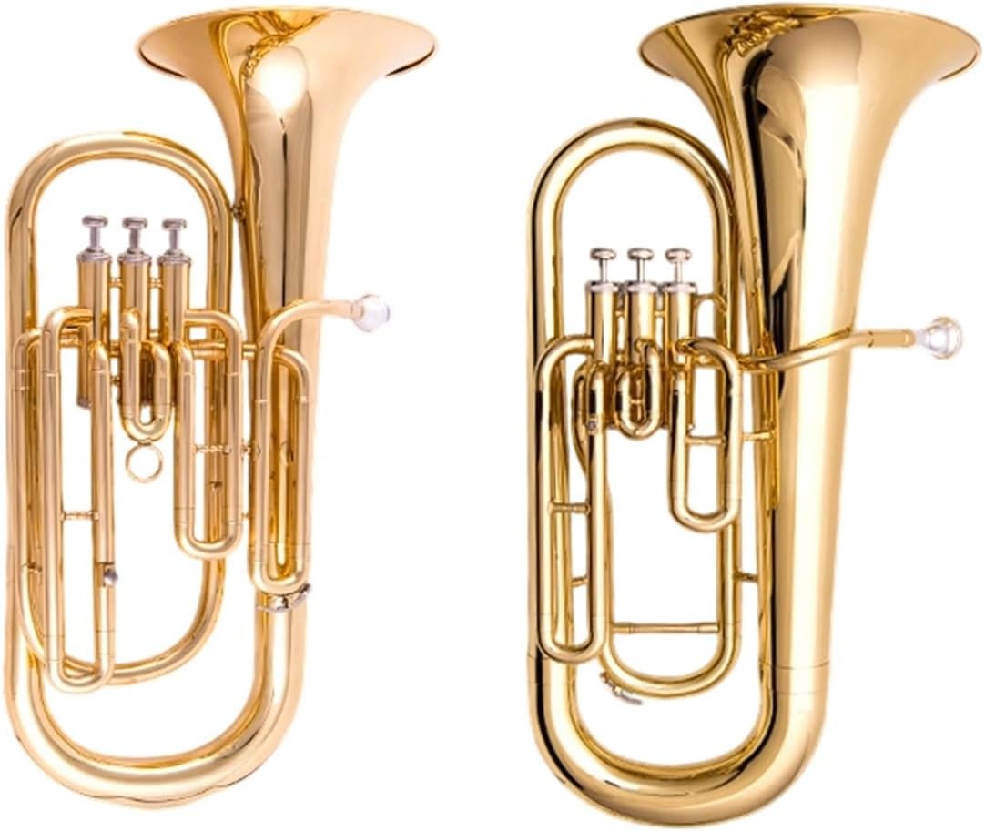 B Flat Major Three Key Tenor Horn Brass Instrument Performance Euphonium All-brass Instrument(Euphonium)