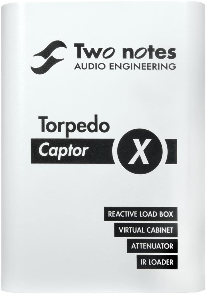 Two Notes Torpedo Captor X Reactive Loadbox DI and Attenuator - 16-ohm