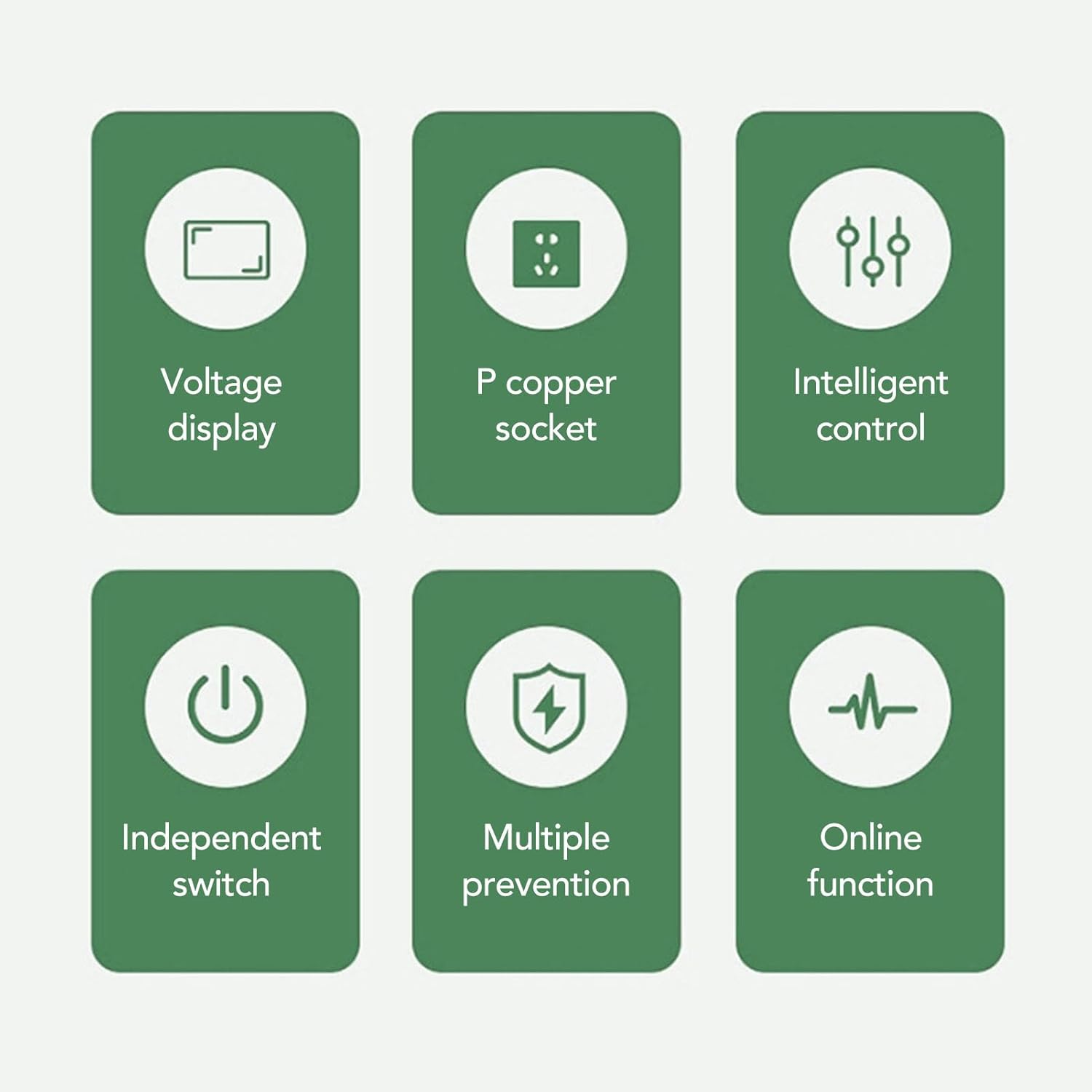 Yctze 10 Outlet Power Sequencer Conditioner, Audio Digital Power Supply Controller Regulator Sequence Controller with Digital Voltage Display for Stage Amplifier Speaker Equipment (US Plug)