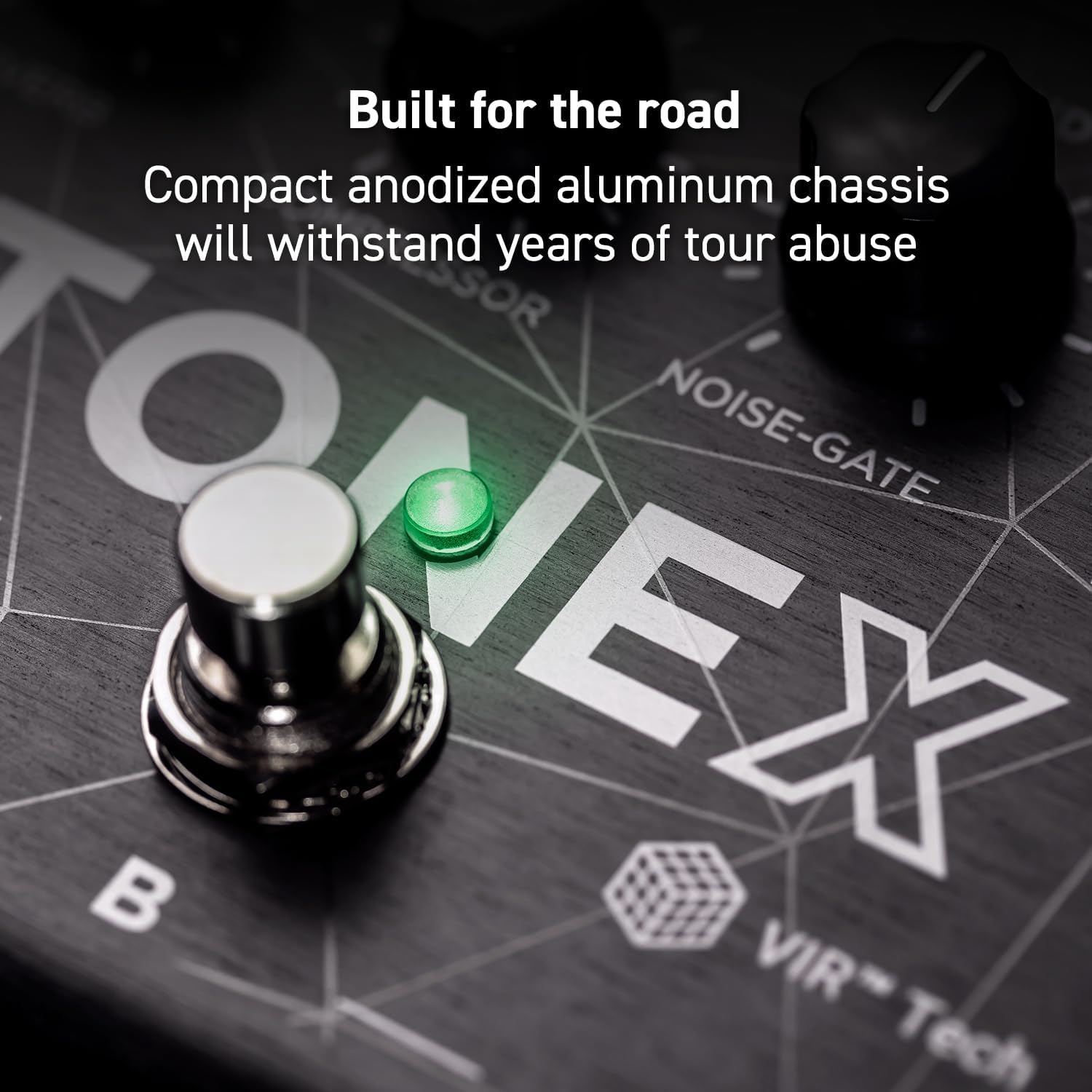 IK Multimedia TONEX Pedal: Stereo multi-effects guitar and bass pedal with 150 Presets, 15 Pre/Post FX, Tuner, Tap Tempo, Headphone Out, Software Player and Editor