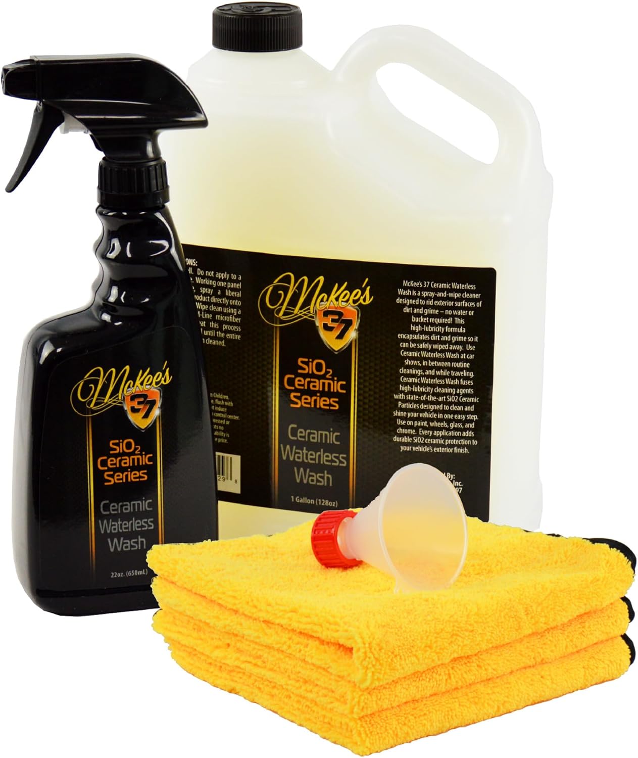 McKee's 37 MK37-350-KIT Waterless Wash Kit (9-Piece)